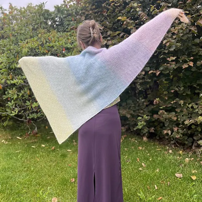 Hovedbilde Polarlys Shawl