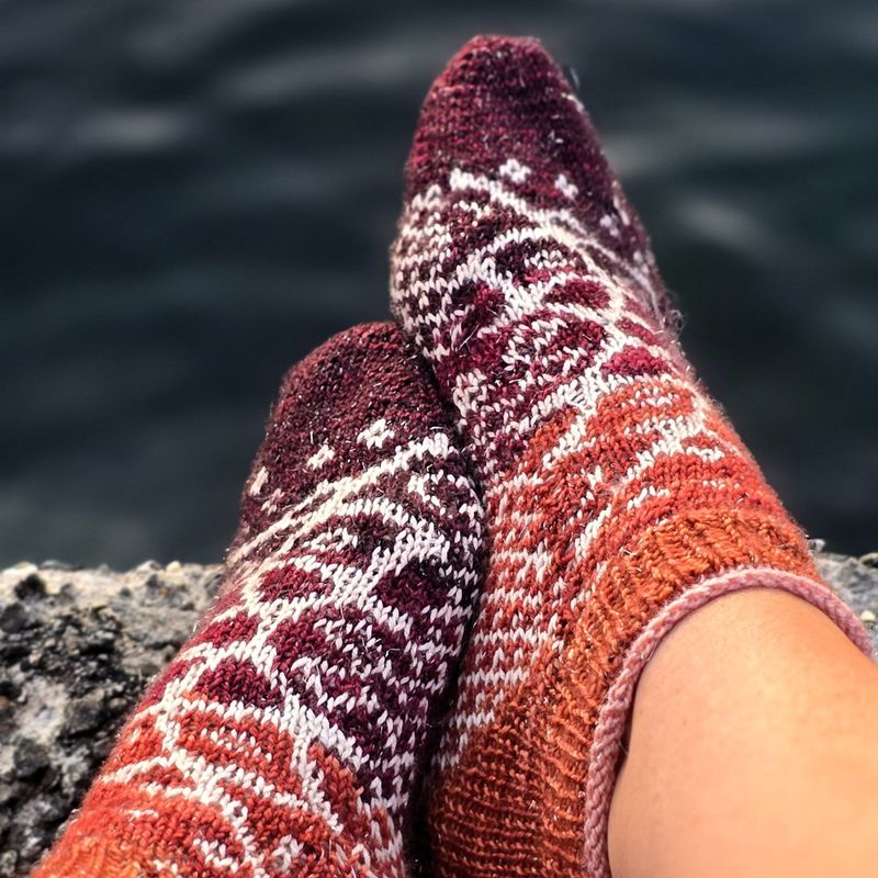 Mandala Socks