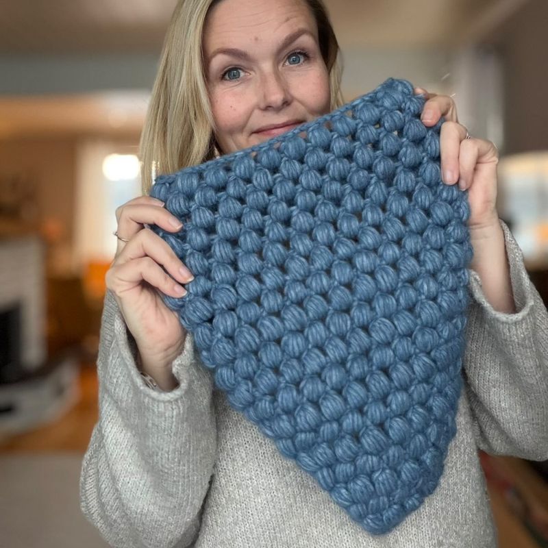 Chestnut Cowl Heklemønster