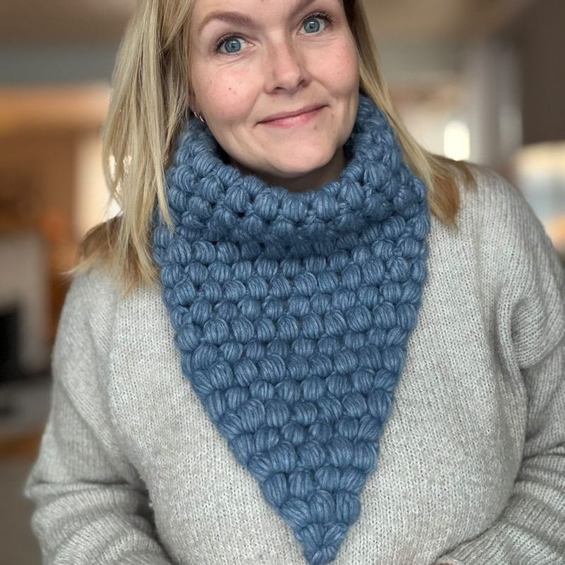Chestnut Cowl Heklemønster
