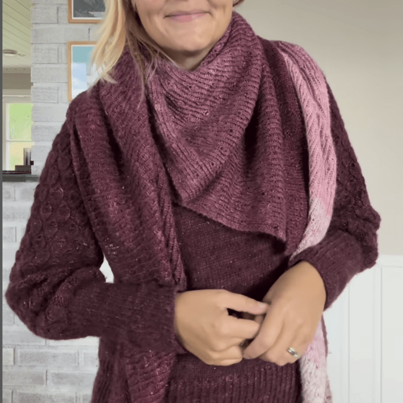Polarlys Shawl